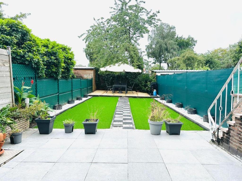 Big Sunset 2 Bedroom House With A Garden Antwerpen Exteriör bild